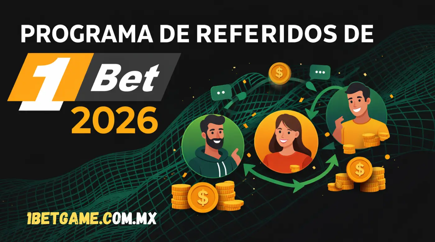 Programa de referidos de 1Bet 2026